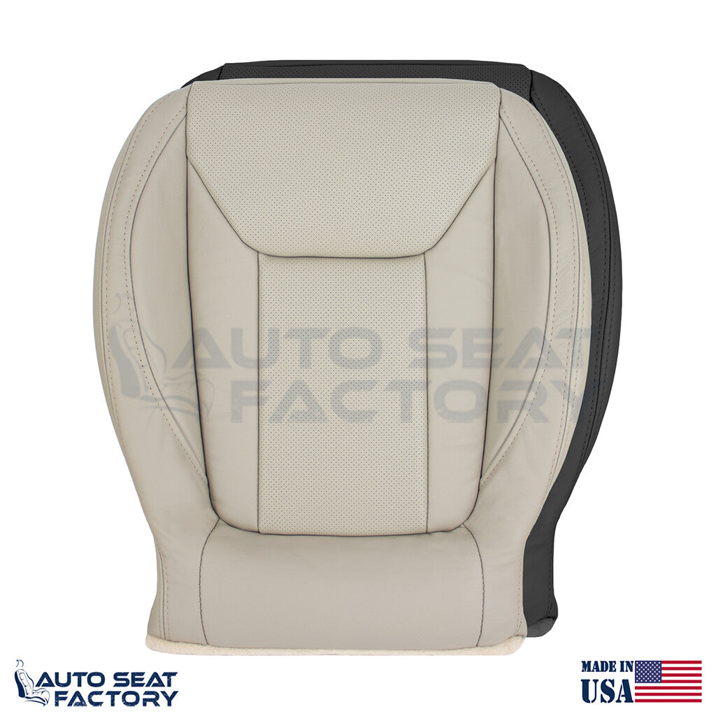 2017 - 2021 Fits Subaru Impreza Front Perforated Driver Bottom Vinyl Seat Cover - OEM-Style Replacement Seat Cover