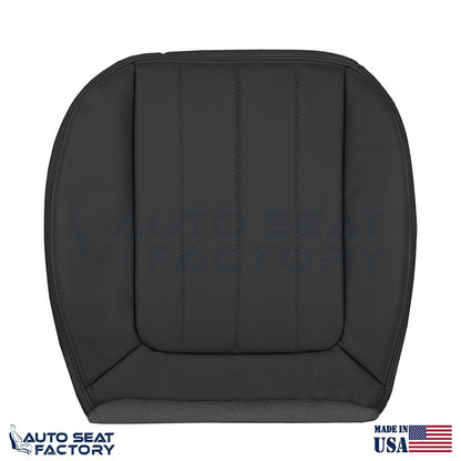2003 - 2006 Fits Lincoln LS LEFT & RIGHT Bottom Black Leather Seat Cover, Perf. - OEM-Style Replacement Seat Cover
