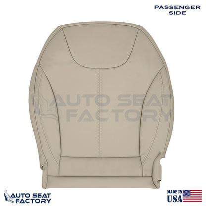 Replacement Seat Cover For 2014-2016 Tesla Model S PASSENGER Side Bottom - OEM-Style Replacement Seat Cover