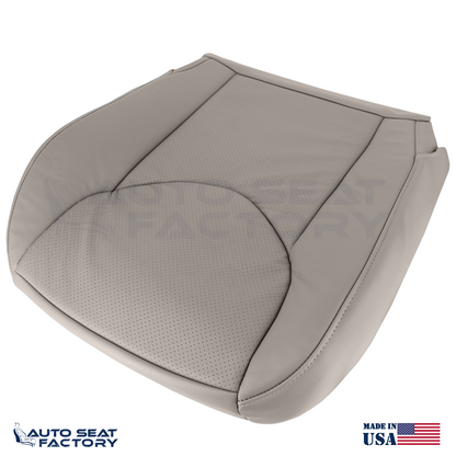 2006 - 2008 Fits Toyota RAV4 Perforated Driver Bottom Taupe Vinyl Seat Cover - OEM-Style Replacement Seat Cover