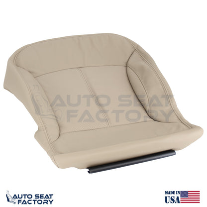 Fits 2010 - 2013 Buick LaCrosse RIGHT Top & Bottom Tan Vinyl Seat Covers, Perf. - OEM-Style Replacement Seat Cover