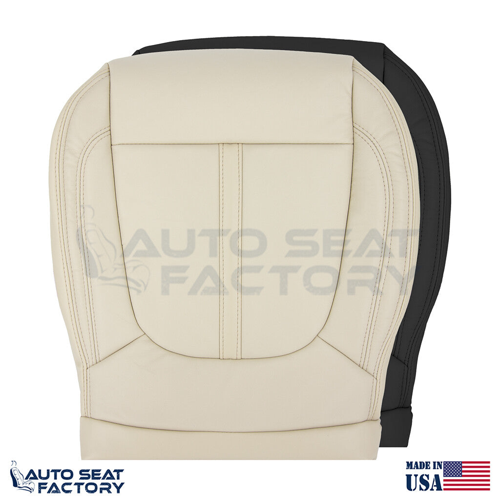 Replacement PASSENGER Bottom Vinyl Seat Cover Fits Lincoln MKZ 2017 - 2020 - OEM-Style Replacement Seat Cover