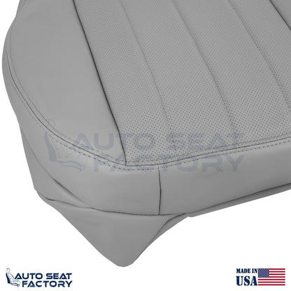 2003 - 2006 Fits Lincoln LS RIGHT Bottom Dove Leather Seat Cover, Perforated - OEM-Style Replacement Seat Cover