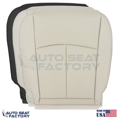 2014 - 2020 Fits Infiniti Q50 PASSENGER Bottom Vinyl Seat Cover, PERFORATED - OEM-Style Replacement Seat Cover