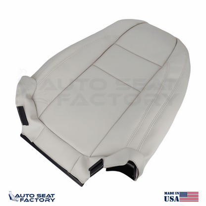 Replacement Fits 2007 - 2010 Volvo C70 Driver Side Top Cream Vinyl Seat Cover - OEM-Style Replacement Seat Cover