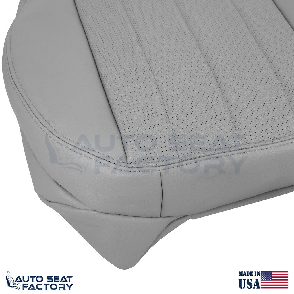2003 - 2006 Fits Lincoln LS RIGHT Bottom Dove Vinyl Seat Cover, Perforated - OEM-Style Replacement Seat Cover