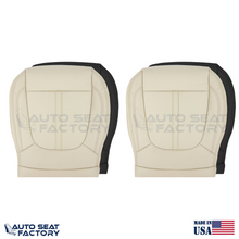 Replacement Driver & Passenger Bottom Seat Covers Fit Lincoln MKZ 2017 - 2020 - OEM-Style Replacement Seat Cover