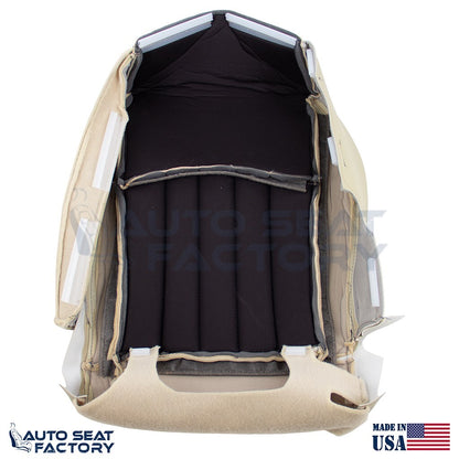 2014 - 2017 Fits Infiniti QX50 Front Driver Passenger Wheat Vinyl Seat Covers - OEM-Style Replacement Seat Cover