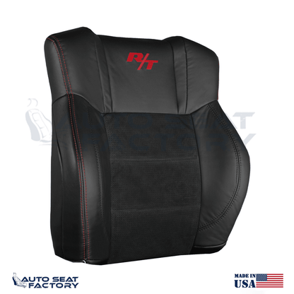 Replacement Black Seat Cover Fits 2006 - 2010 Dodge Charger RT Front Tops - OEM-Style Replacement Seat Cover