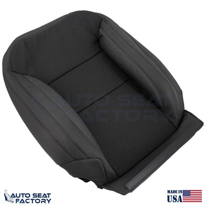 Replacement 2019 - 2023 Chevy Silverado LEFT & RIGHT Top Black Cloth Seat Covers - OEM-Style Replacement Seat Cover