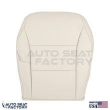 Replacement Fits 2014 2015 Mercedes Benz CLA Lower Driver Beige Vinyl Seat Cover - OEM-Style Replacement Seat Cover