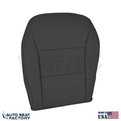 Replacement Fits 2014 2015 Mercedes Benz CLA Driver Bottom Blk Vinyl Seat Cover - OEM-Style Replacement Seat Cover