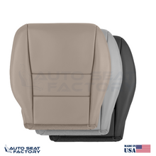 Fits 2003 - 2007 Honda Accord Sedan Driver Bottom Synthetic Leather Seat Cover - OEM-Style Replacement Seat Cover