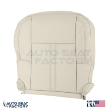 Fits 2009 - 2012 Lincoln MKS Driver Bottom Cashmere Vinyl Seat Cover, Perforated - OEM-Style Replacement Seat Cover