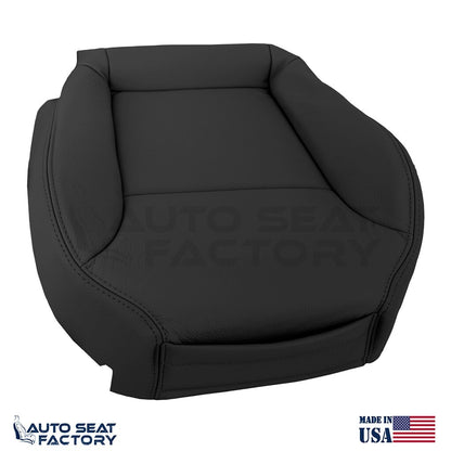 Black Vinyl PASSENGER Seat Cover Fits Saab 9-3 CONVERTIBLE 2004 - 2009 - OEM-Style Replacement Seat Cover