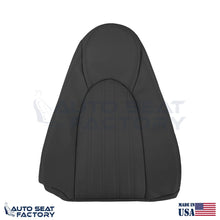 1997 - 2000 Fits Jaguar XK8 Driver & Passenger Top Black Leather Seat Covers - OEM-Style Replacement Seat Cover