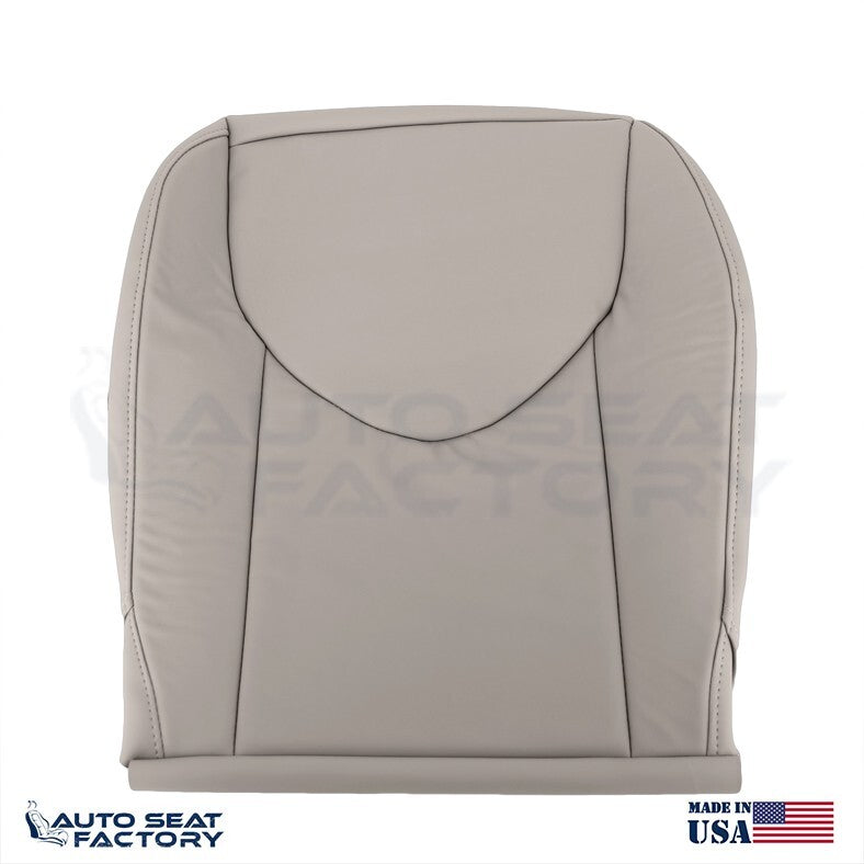 2006 - 2008 Fits Toyota RAV4 SOLID Driver Side Bottom Taupe Vinyl Seat Cover - OEM-Style Replacement Seat Cover