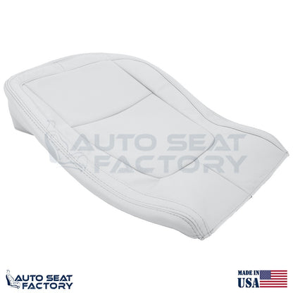 2009 - 2015 Fits Jaguar XF X2 RIGHT Bottom Gray Vinyl Seat Cover, Perforated - OEM-Style Replacement Seat Cover