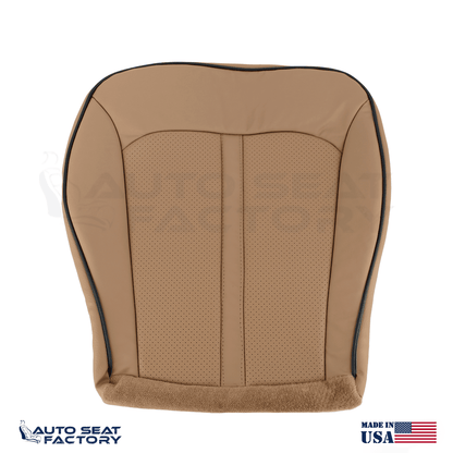 2011 -2015 Lincoln MKX Perf Left & Right Bottom Canyon Vinyl Seat Cover - OEM-Style Replacement Seat Cover