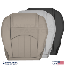 Fits 2013 - 2017 GMC Acadia Denali Driver Bottom Replacement Vinyl Seat Cover - OEM-Style Replacement Seat Cover