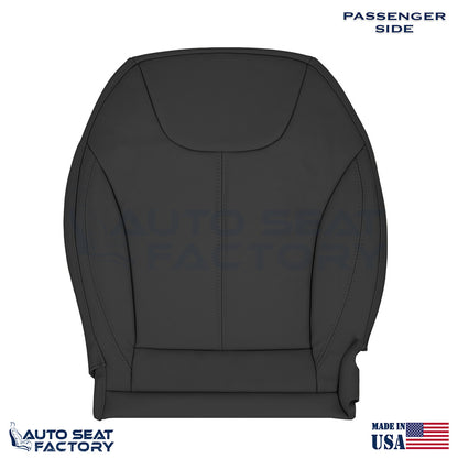 Replacement Seat Cover For 2014-2016 Tesla Model S PASSENGER Side Bottom - OEM-Style Replacement Seat Cover