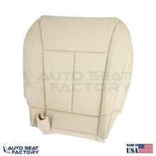 2006 - 2010 Fits Infiniti M45 M35 Lower PASSENGER Wheat Vinyl Seat Covers. Perf. - OEM-Style Replacement Seat Cover