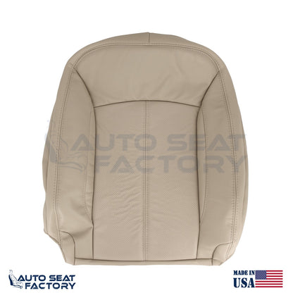 Fits 2010 - 2013 Buick LaCrosse RIGHT Top & Bottom Tan Vinyl Seat Covers, Perf. - OEM-Style Replacement Seat Cover