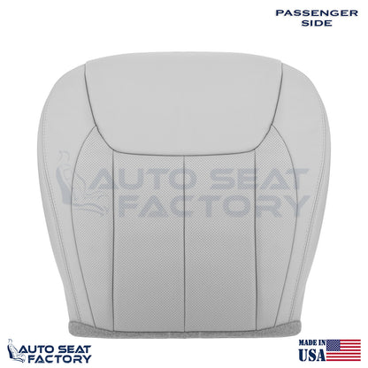 Fits 2006 - 2011 Cadillac DTS PASSENGER Side Bottom Vinyl Seat Cover, Perforated - OEM-Style Replacement Seat Cover