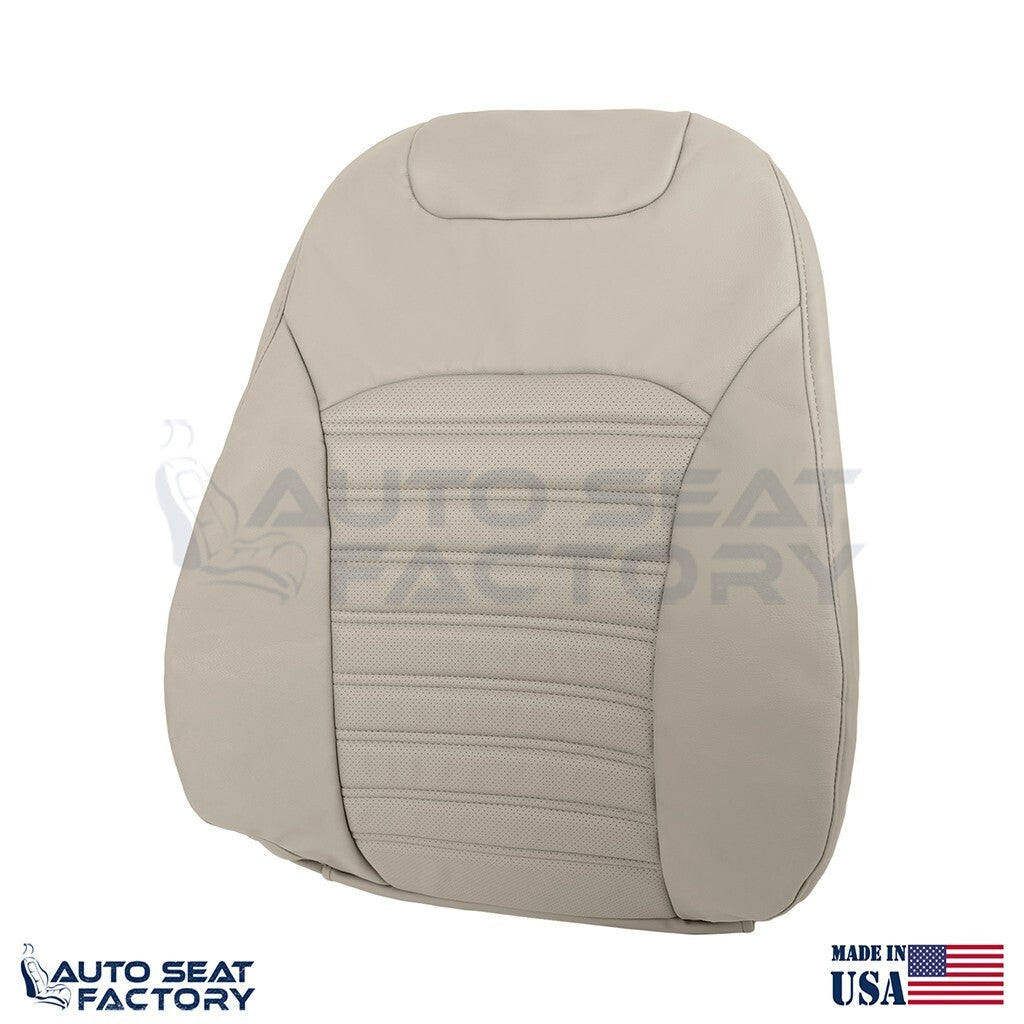 Replacement Dune Tan Vinyl Seat Cover SET For Ford Fusion 2013 - 2017 - OEM-Style Replacement Seat Cover