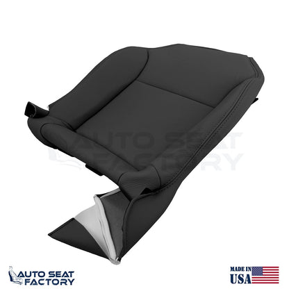 Replacement Driver Black Vinyl Seat Cover Fits Saab 9-3 CONVERTIBLE 2004 - 2009 - OEM-Style Replacement Seat Cover