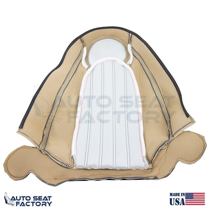 Fits 1997 - 2000 Jaguar XK8 Driver & Passenger Cashmere Vinyl Seat Covers - OEM-Style Replacement Seat Cover