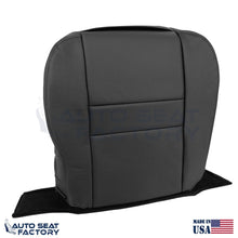 Fits 2006 2007 Chevy Monte Carlo PASSENGER Driver Perf. Black Vinyl Seat Cover - OEM-Style Replacement Seat Cover