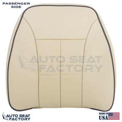 Fits 2007 - 2010 Lincoln MKX Cashmere Leather Seat Covers w/ Piping, Perforated - OEM-Style Replacement Seat Cover