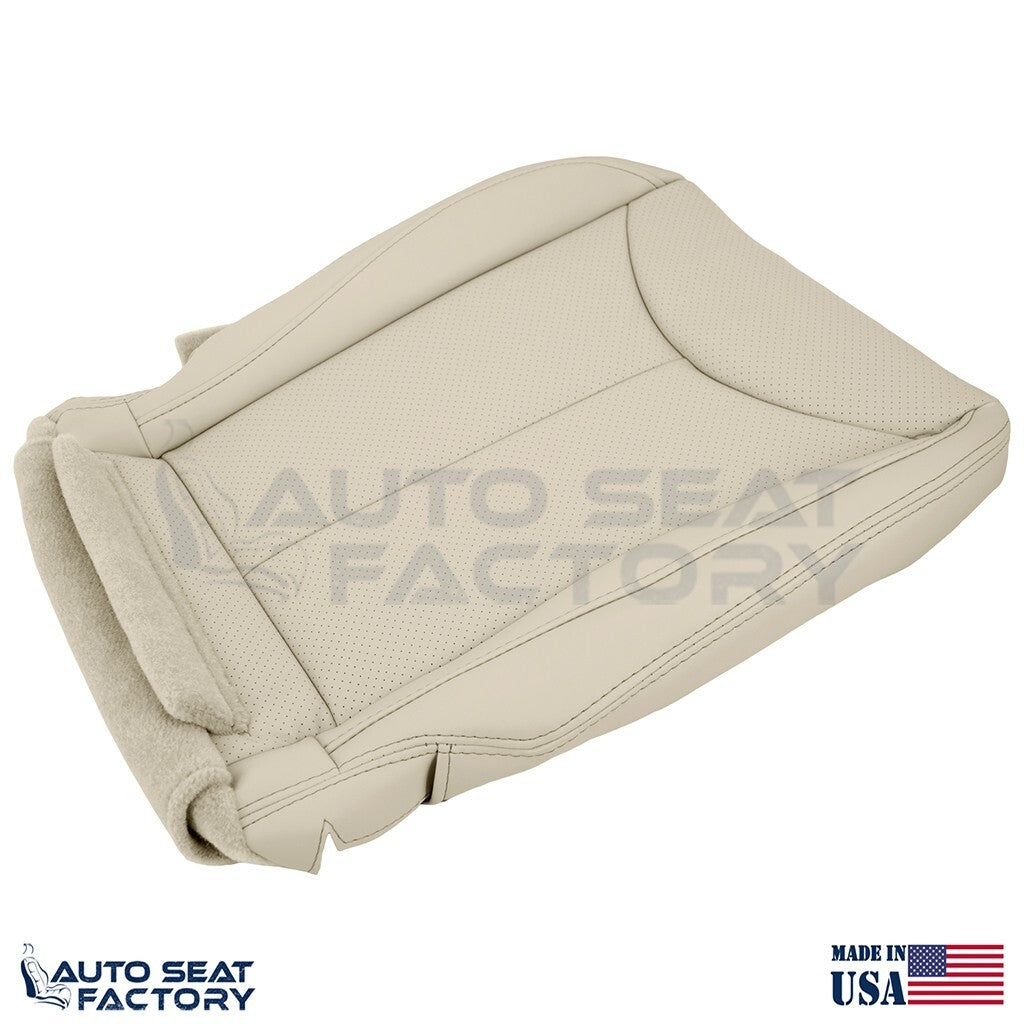 2009 - 2013 Fits Infiniti G37 CONVERTIBLE 2PC Bottom Tan Vinyl Seat Cover, Perf. - OEM-Style Replacement Seat Cover