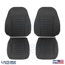 Replacement Black Vinyl Seat Cover SET For Ford Fusion 2013 2014 2015 2016 2017 - OEM-Style Replacement Seat Cover