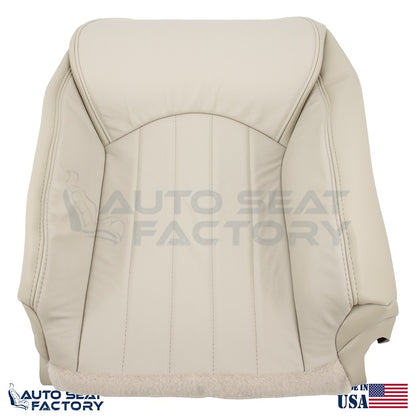 2014 - 2017 Fits Infiniti QX50 Front Driver Passenger Wheat Vinyl Seat Covers - OEM-Style Replacement Seat Cover