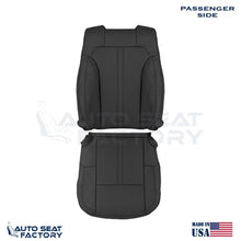Fits 2009 - 2012 Lincoln MKS PASSENGER Black Vinyl Seat Covers, Perforated 2PC - OEM-Style Replacement Seat Cover