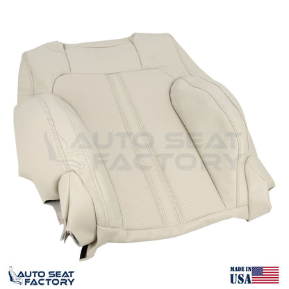 Fits 2009 - 2012 Lincoln MKS RIGHT Top Cashmere Vinyl Seat Cover, Perforated - OEM-Style Replacement Seat Cover