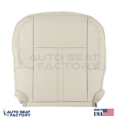 Fits 2009 - 2012 Lincoln MKS Perforated Driver Side Bottom Vinyl Seat Cover - OEM-Style Replacement Seat Cover