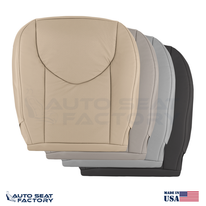 2006 - 2012 Fits Toyota RAV4 PASSENGER Bottom Leather Seat Cover + Perforation - OEM-Style Replacement Seat Cover