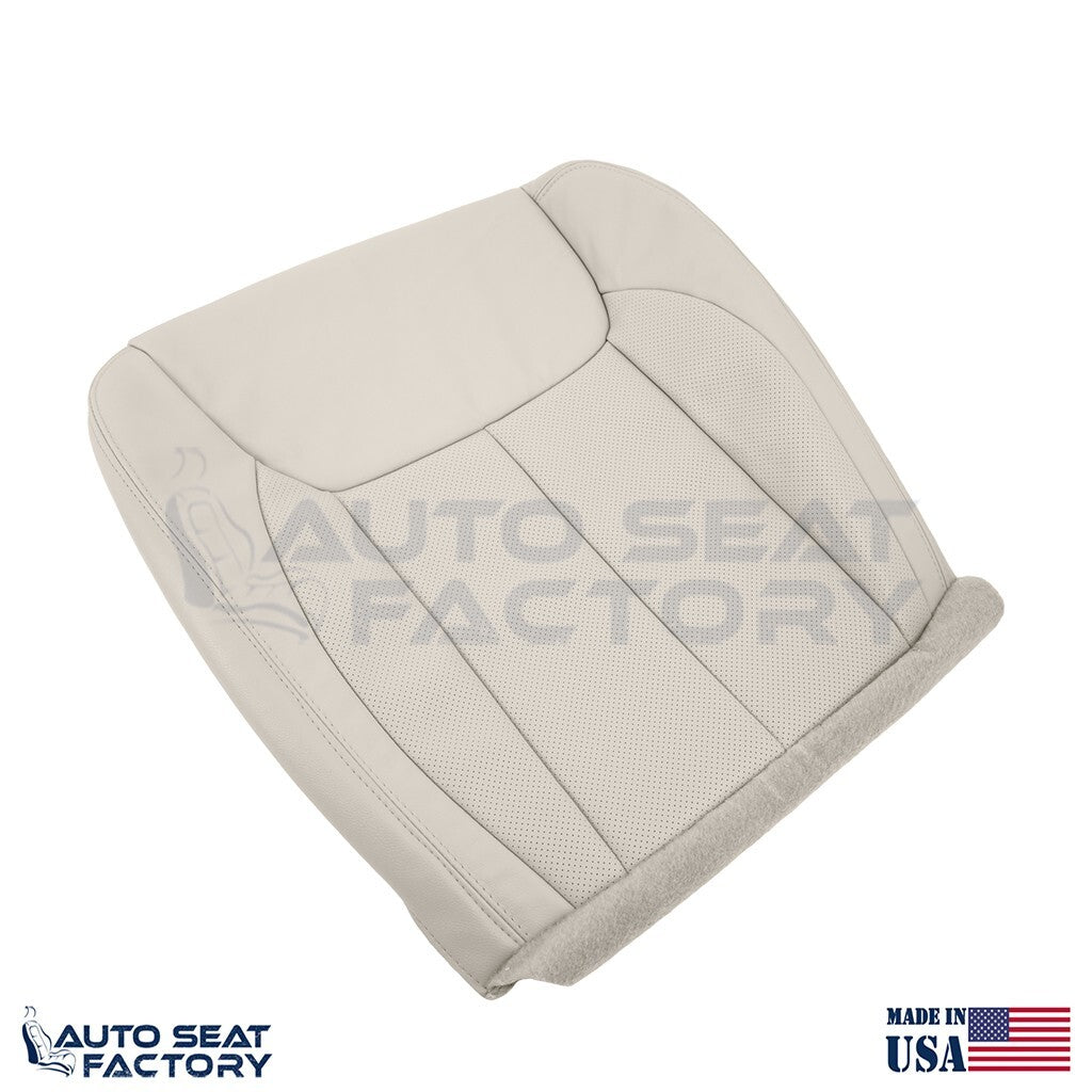 Fits 2006 - 2011 Cadillac DTS LEFT & RIGHT Bottom Shale Vinyl Seat Covers, Perf. - OEM-Style Replacement Seat Cover