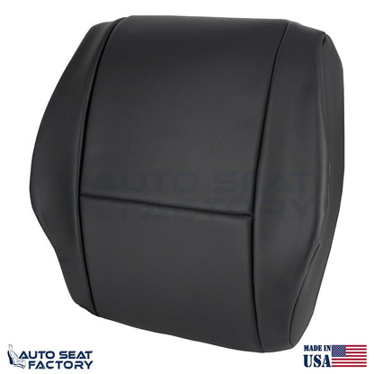 2007 - 2019 Fits Mercedes Dodge Sprinter Van Drive Bottom Black Vinyl Seat Cover - OEM-Style Replacement Seat Cover