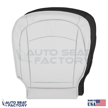 2011 - 2013 Fits Nissan Rogue SOLID Driver Bottom Vinyl Seat Cover - OEM-Style Replacement Seat Cover