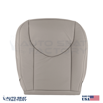2006 - 2008 Fits Toyota RAV4 Front Left Right Taupe Leather Seat Covers, Perf. - OEM-Style Replacement Seat Cover