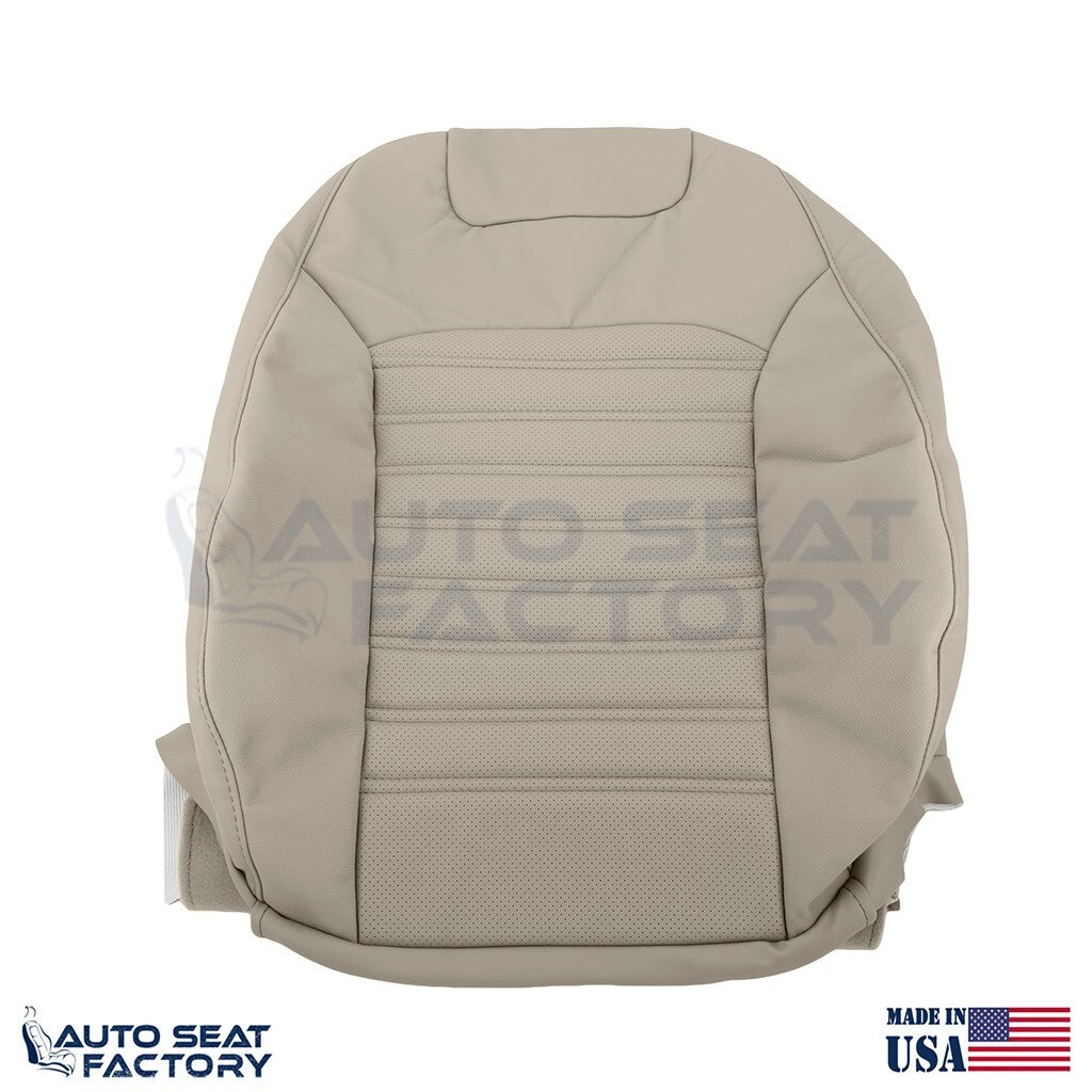 Replacement Dune Tan Vinyl Seat Cover SET For Ford Fusion 2013 - 2017 - OEM-Style Replacement Seat Cover