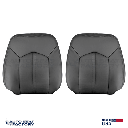 Replacement 2010 - 2016 Fits Cadillac SRX Ebony Vinyl Seat Covers, Perforated - OEM-Style Replacement Seat Cover