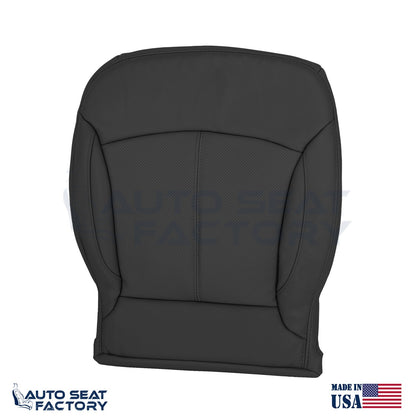 Fits 2010 -2013 Buick LaCrosse RIGHT Top & Bottom Blk Leather Seat Covers, Perf - OEM-Style Replacement Seat Cover