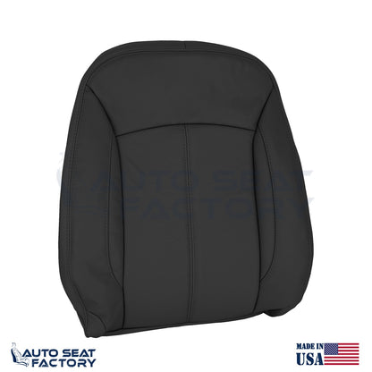 Fits 2010 -2013 Buick LaCrosse RIGHT Top & Bottom Blk Leather Seat Covers, Perf - OEM-Style Replacement Seat Cover