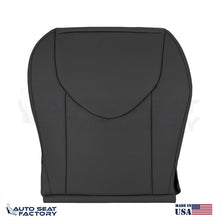 2006 - 2012 Fits Toyota RAV4 SOLID Driver Side Bottom Black Vinyl Seat Cover - OEM-Style Replacement Seat Cover
