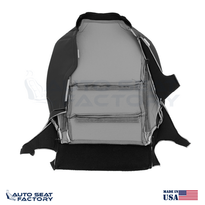 Fits 2013 - 2017 Honda Accord Driver Passenger Perforated Vinyl Seat Covers - OEM-Style Replacement Seat Cover